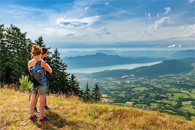 Belvédere du Revard vue sur le lac du Bourget - SMB - Lansard