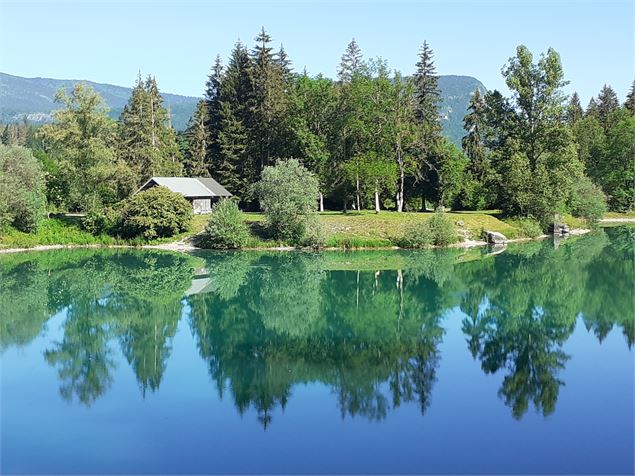 Plan d'eau La Motte-en Bauges - AC.Colomb