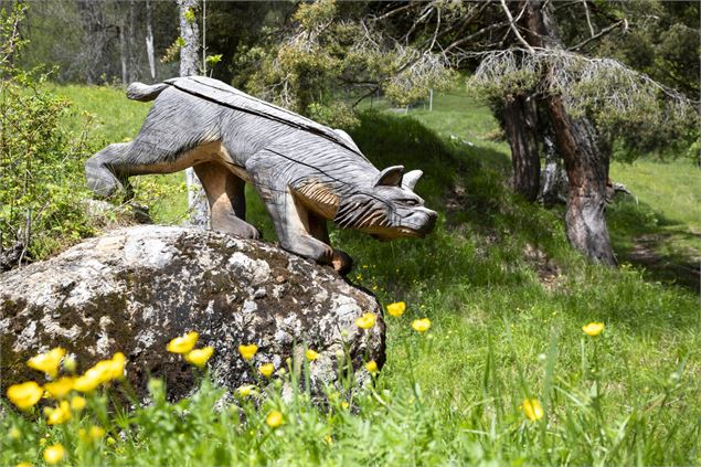 Lynx - œuvre - ©Jérémy Tainmont-Coeur de Tarentaise Tourisme