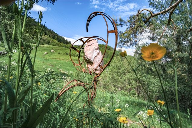 œuvre éclosion - ©Jérémy Tainmont-Coeur de Tarentaise Tourisme