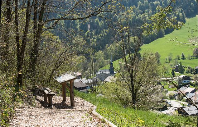 La table à dessins du village de La Vernaz - Yvan Tisseyre / OT Vallée d'Aulps