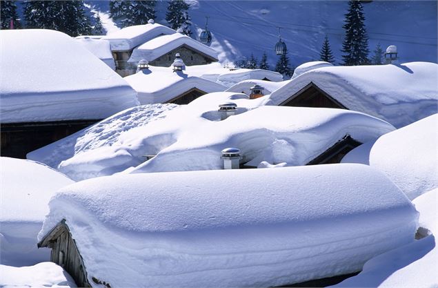 Les Lindarets en hiver - Yvan Tisseyre/OT Vallée d'Aulps