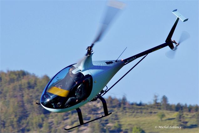 Baptême en hélicoptère - AIR La Plagne / AIR Tarentaise