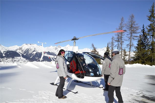 Vol en hélicoptère - AIR La Plagne / AIR Tarentaise