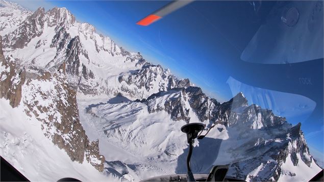 Baptême hélicoptère Mont Blanc selon AIR La Plagne - AIR La Plagne / AIR Tarentaise