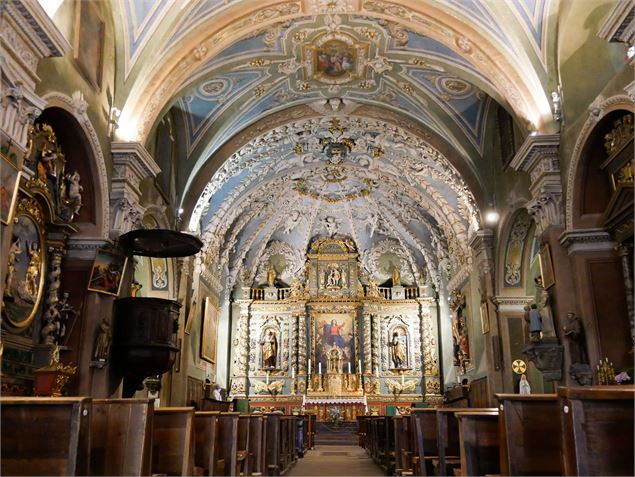 Eglise baroque de Valloire - Bernard Grange/ Ot Valloire