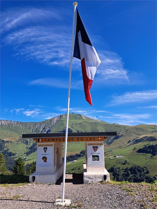 Mémorial de la Compagnie du Lac - OT Les Saisies - Raphael Barnasson