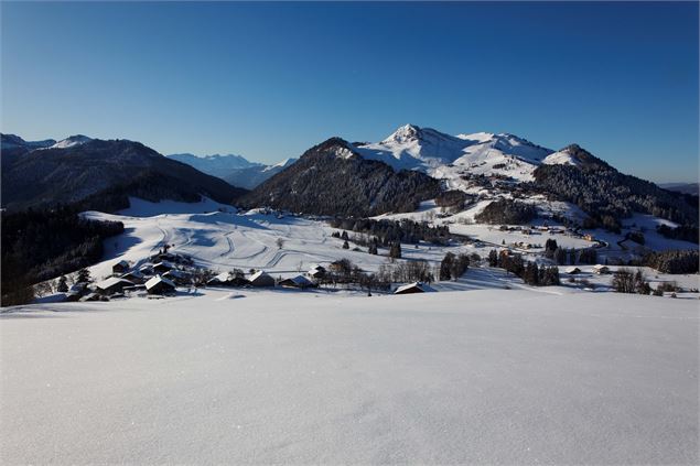 Domaines alpin Bellevaux-Hirmentaz et nordique Bellevaux-les Mouilles - OT Alpes du Léman