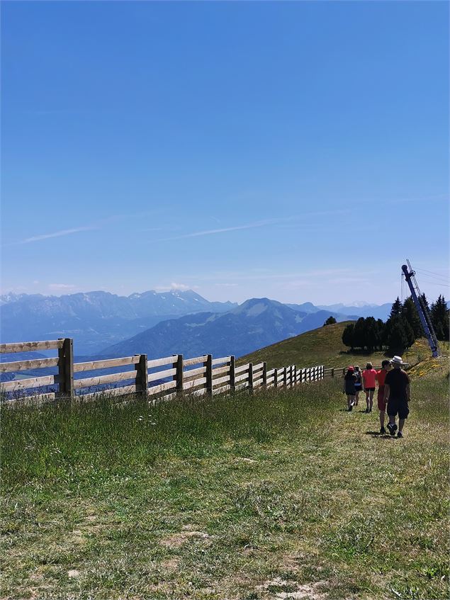 départ de randonnée - OT Alpes du Léman