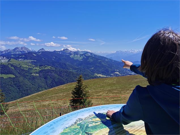 Table panoramique - OT Alpes du Léman