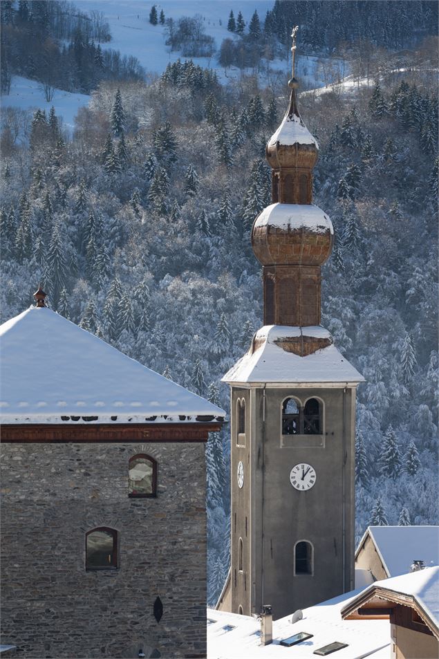 Vue extérieur hiver - Vallée de Bozel Tourisme