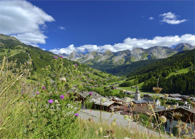 Le Grand-Bornand village - D.Machet - Le Grand-Bornand tourisme