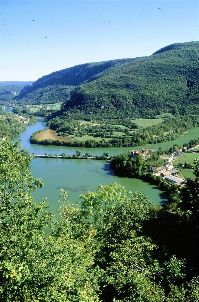 Point de vue de St Maurice d'échazeaux sur Conflans