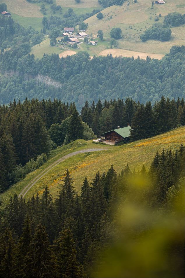 Itinéraire rando crêtes de  Rochebrune_Megève