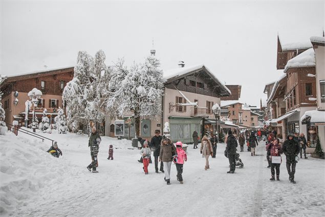 Itinéraire rando hiver 8 fontaines, 2 torrents_Megève