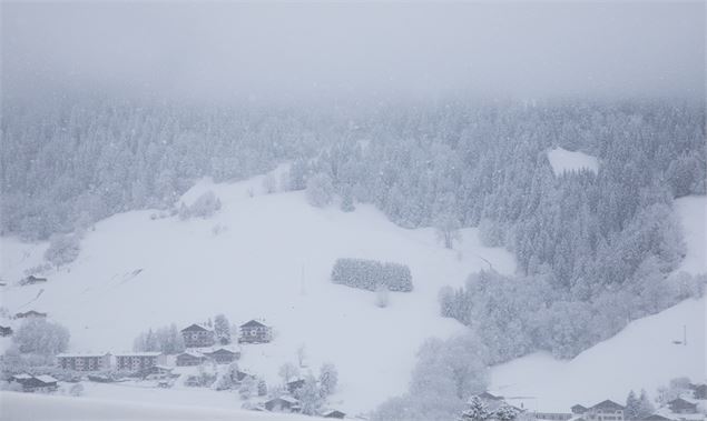 Itinéraire hiver rando : au Jaillet - Villard/Villaret_Megève - mairie_de_megeve