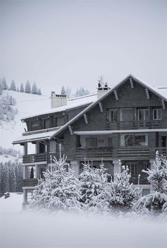 Itinéraire hiver rando Chemin de Lady les Granges_Megève - mairie_de_megeve