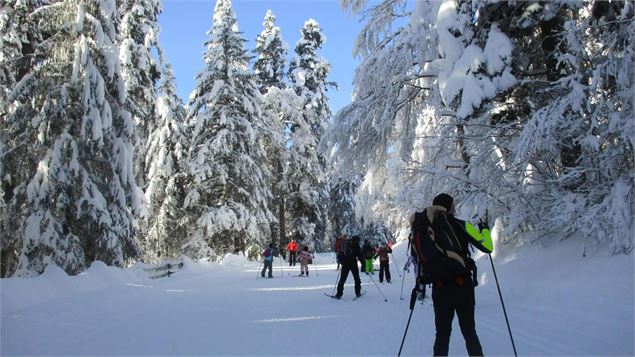 Départ des pistes - ©OTpaysdegex