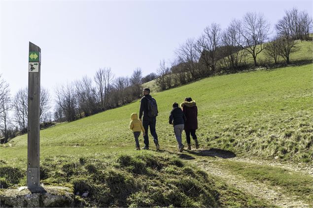 Promenade en famille - Gilles Lansard