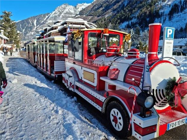 Train touristique Hiver - Borini Mont Blanc