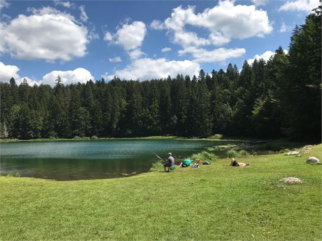 Parcours VTT 68 bleu - Lac Genin et les bois de Puthod et des Millières - Espace FFC Ain Forestière 