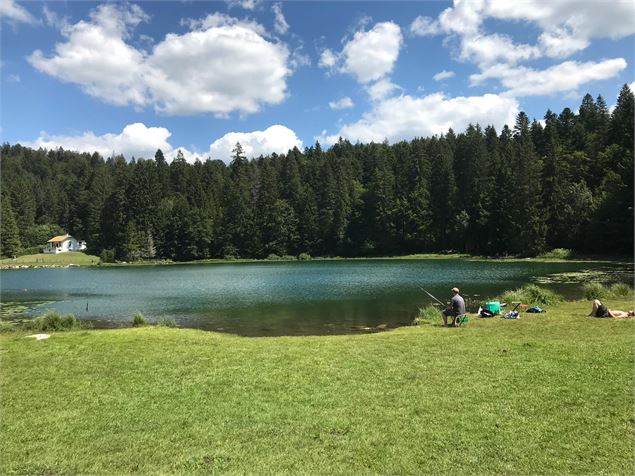 Parcours VTT 68 bleu - Lac Genin et les bois de Puthod et des Millières - Espace FFC Ain Forestière 