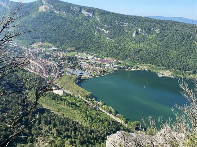 Panorama Lac Nantua vue - Alizée Gréau