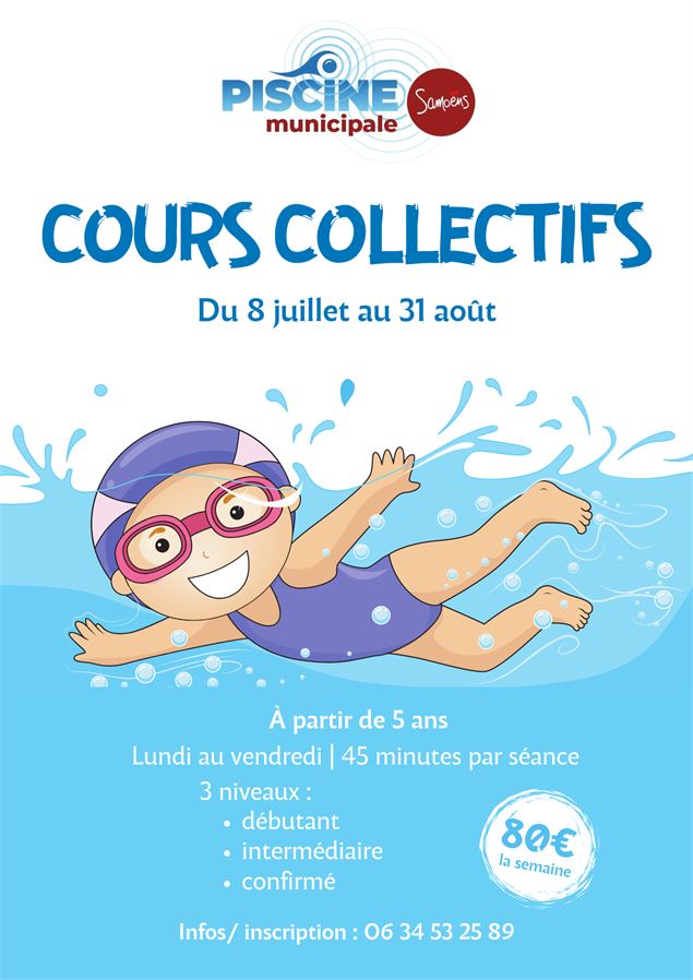 Cours de natation Samoens - OT Samoëns