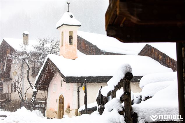 Chapelle Saint Sébastien - Sylvain Aymoz Méribel Tourisme