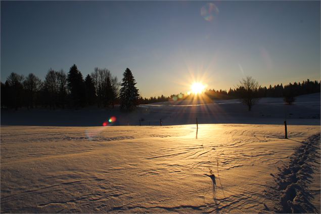 Au couché du soleil - ©OTpaysdegex