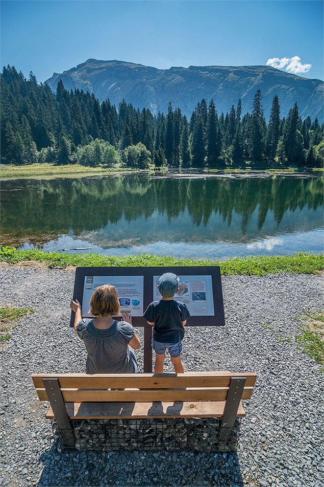 Lac des Mines d'Or (Geopark Chablais) - SIAC. Photographe A.Berger