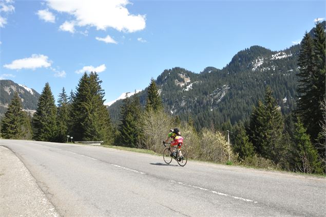 Dans la montée des Molliets