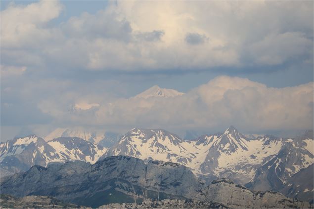 Vue Mont-Blanc - OT Thônes Coeur des Vallées