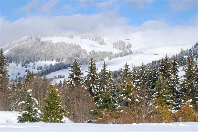 Itinéraire rando hiver Lac de Javen_Megève