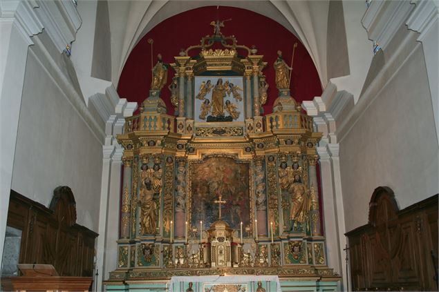 Retable majeur de l'église de St Bon - D. Dereani - Fondation Facim