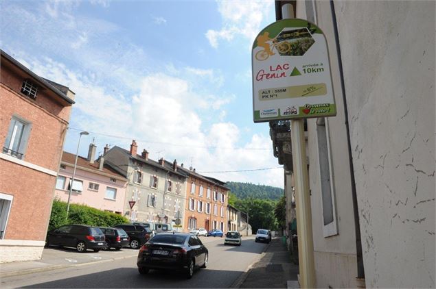 Circuit vélo Oyonnax-lac Genin - Fantine Invernizi