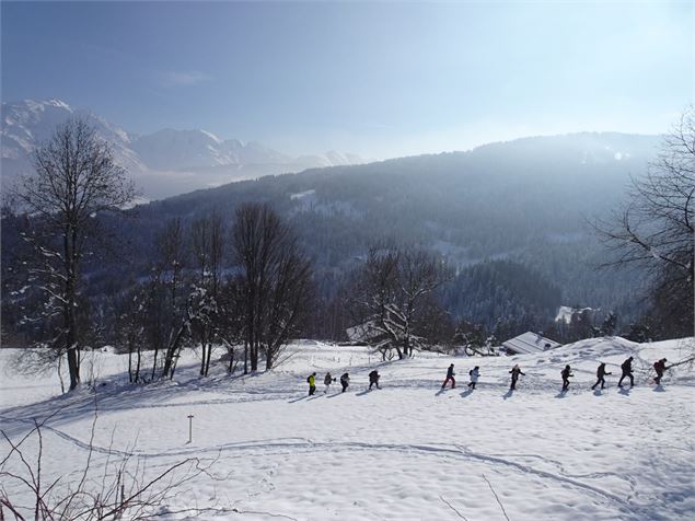 Boucle du Dandry en raquettes - © Cordon Tourisme