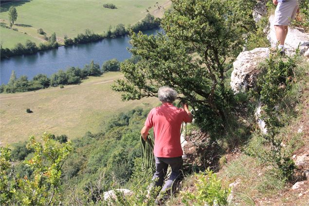 Rappel de la Pivoine - Roches du Jarbonnet - SCalland