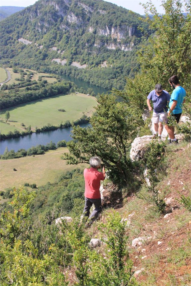 Rappel de la Pivoine - Roches du Jarbonnet - SCalland