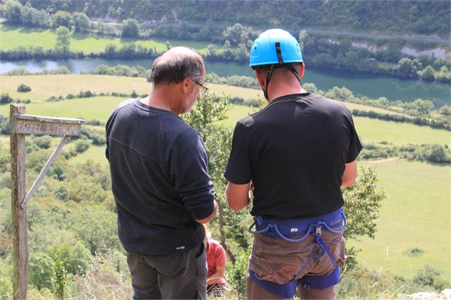 Rappel de la Pivoine - Roches du Jarbonnet - SCalland