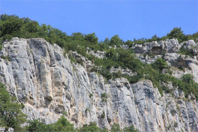 Rappel de la Pivoine - Roches du Jarbonnet - SCalland